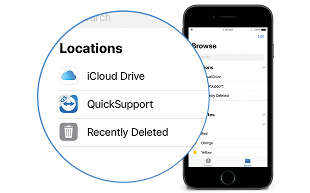 how to use teamviewer ios