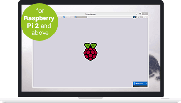 TeamViewer Host enables unattended access for Raspberry PI Remote Desktop.