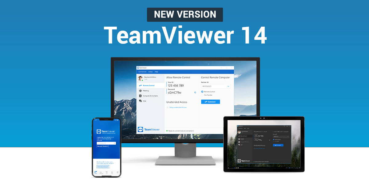 Resultado de imagem para teamviewer 14