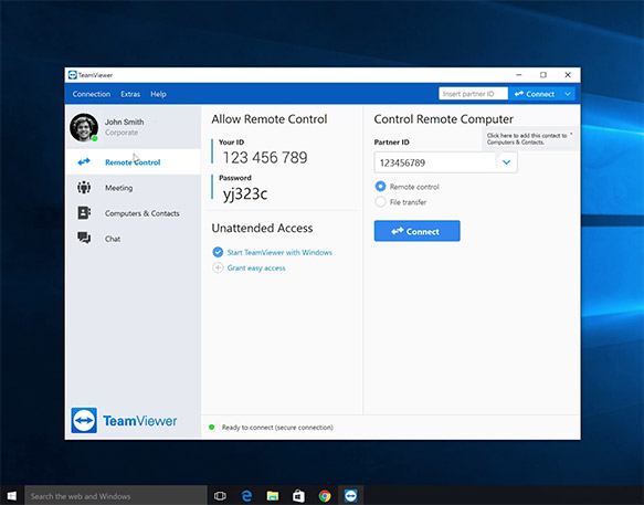 TeamViewer 14 screenshot