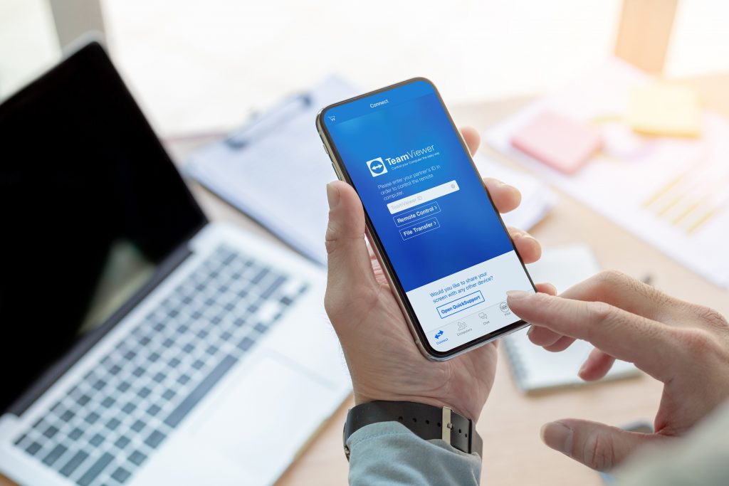 teamviewer ios client
