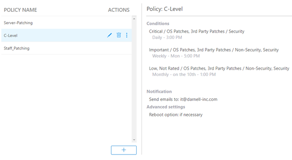 Patch-Policy
