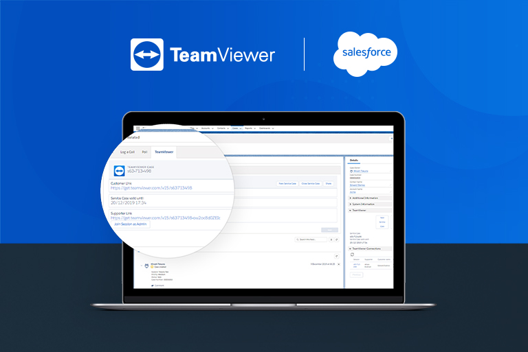 TeamViewer integration with Salesforce